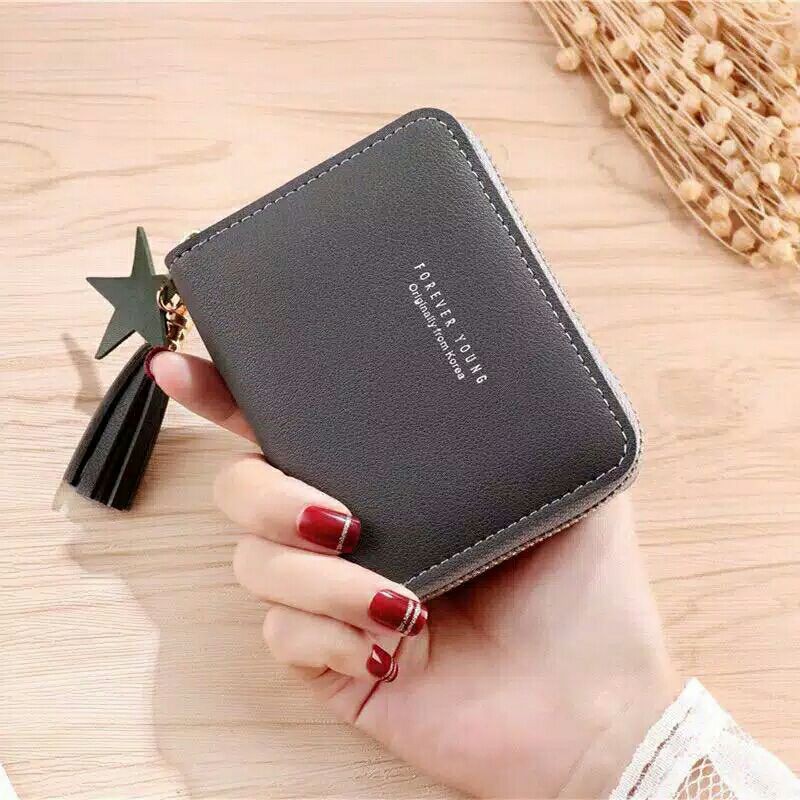 dompet koin / dompet uang kertas / dompet kartu fashion wallet korea style