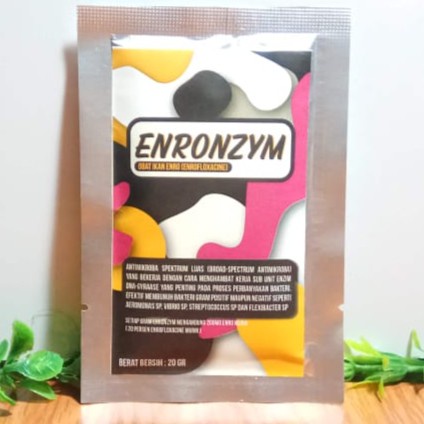 OBAT IKAN ENRONZYM OBAT IKAN ENRO Enrofloxacine 20gr