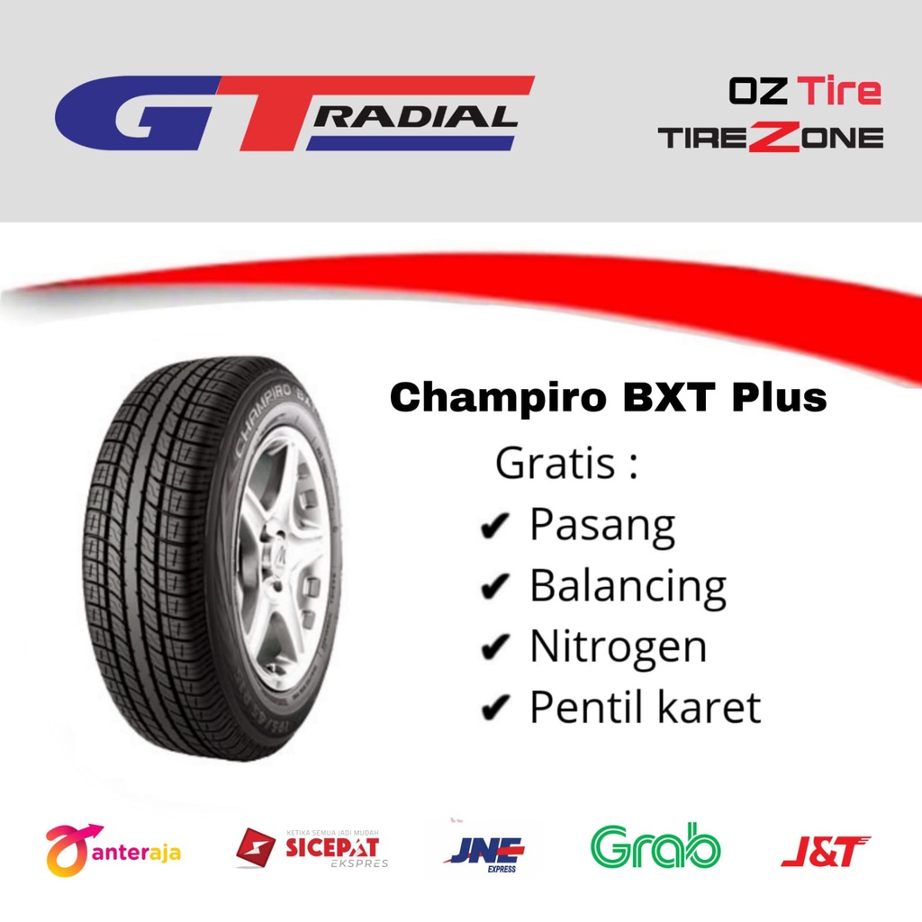 BAN MOBIL GT RADIAL 185/70 R14 CHAMPIRO BXT PLUS