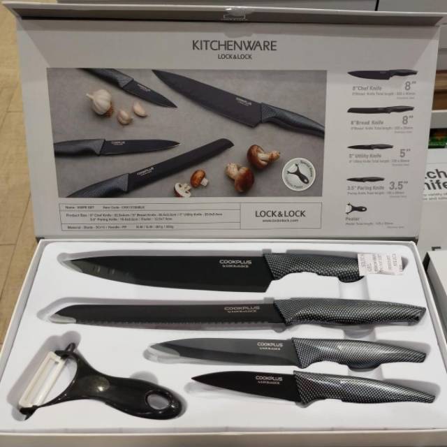 LOCK&LOCK KITCHEN KNIFE SET PISAU SET