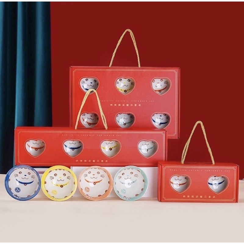 (A0014) hampers CNY imlek mangkok cantik souvenir CNY / CNY Hampers bowl set