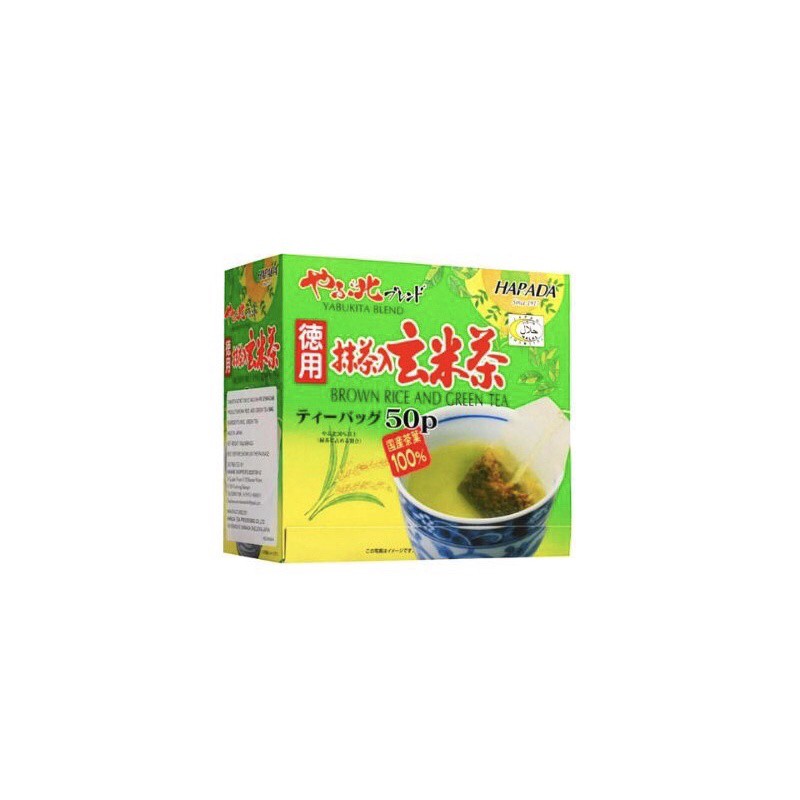 

Harada Brown Rice and Green tea 50's box 50x2gr