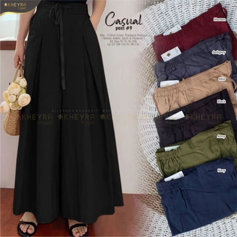 Kulot Katun// Pants//Kulot Rami//Kulot Mayung//Casual Pants#9 by  Kheyra//Kulot Murah//