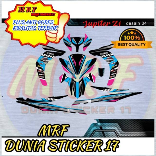 dekal Jupiter z1 stiker decal  Jupiter z1 stiker  Jupiter z1 motor Jupiter z1 decal motor Jupiter z1