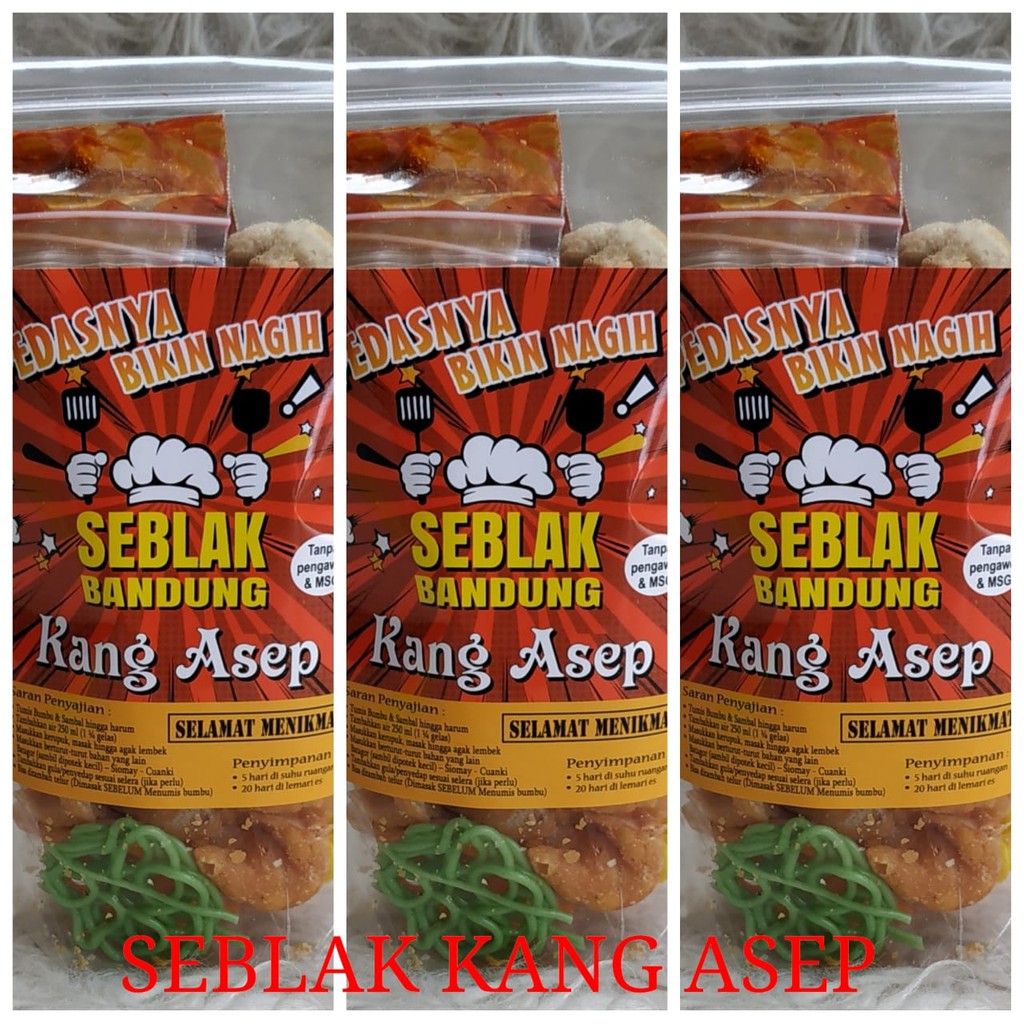 

Seblak Kang Asep ala Bandung (Grosir/Ecer)