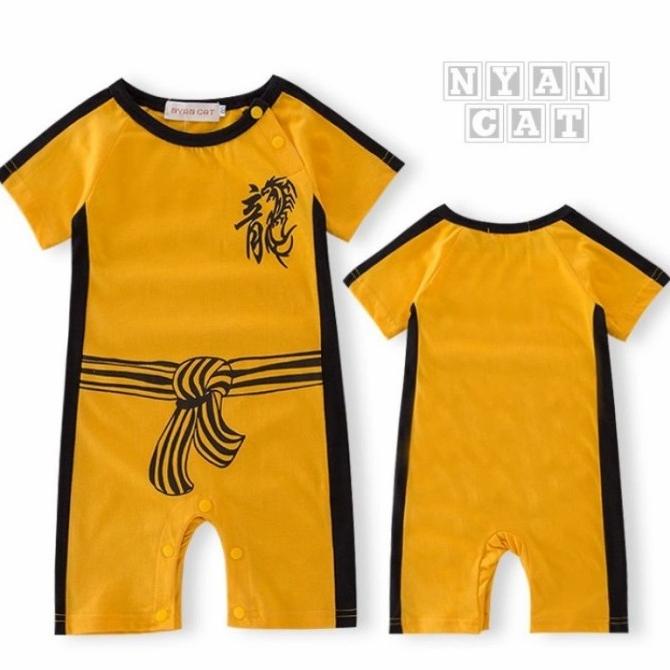 Baju Kungfu Bruce Lee Romper Anak Import BC1746 Bruce Romper Termurah