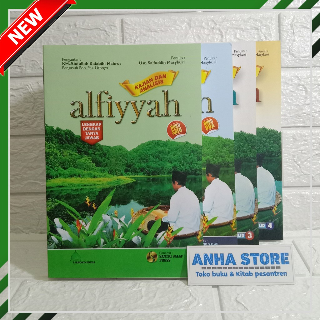 Best Seller 4 jilid Terjemah Alfiyah - Alfiyyah kajian dan analisis alfiyah ibnu malik