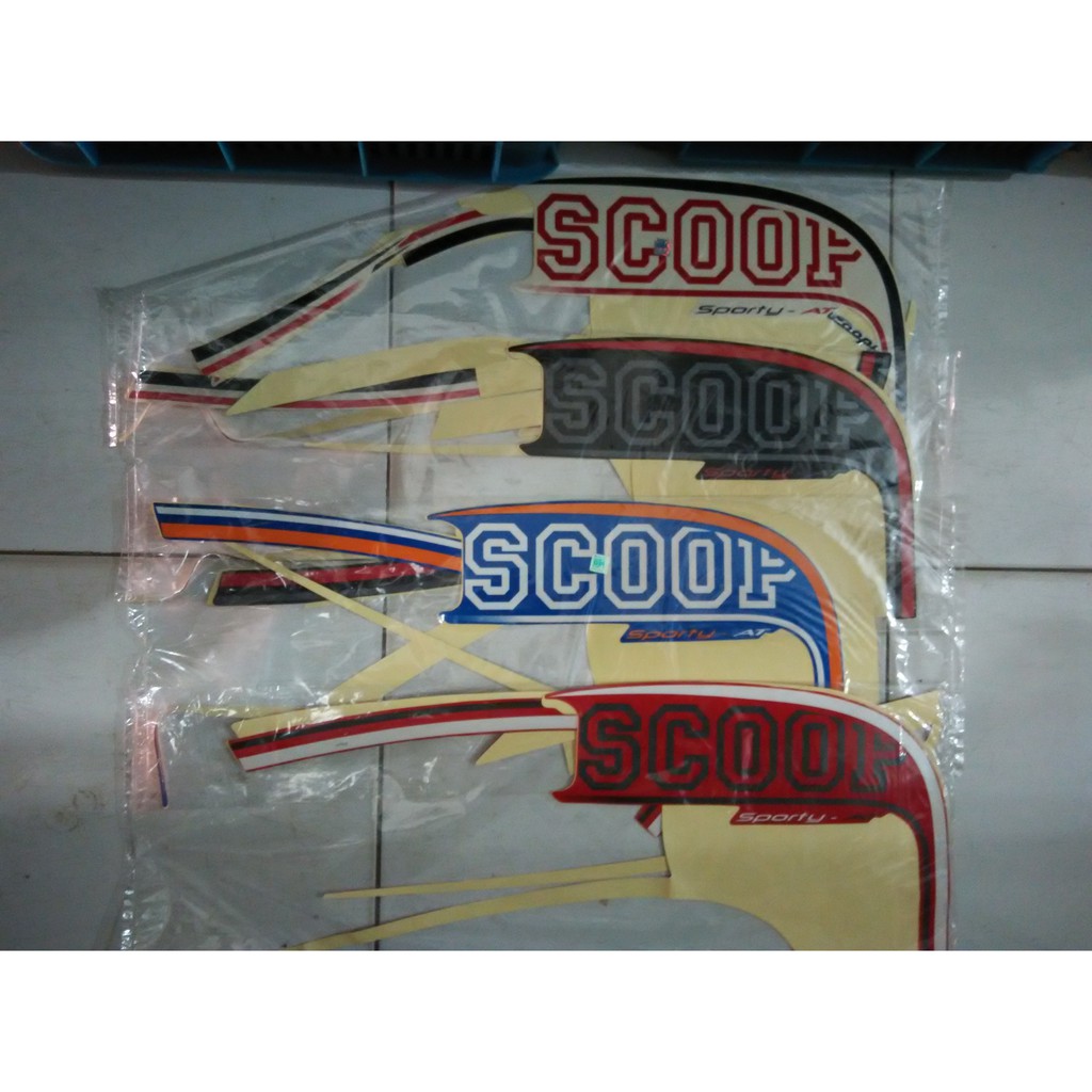 Striping Scoopy 2014