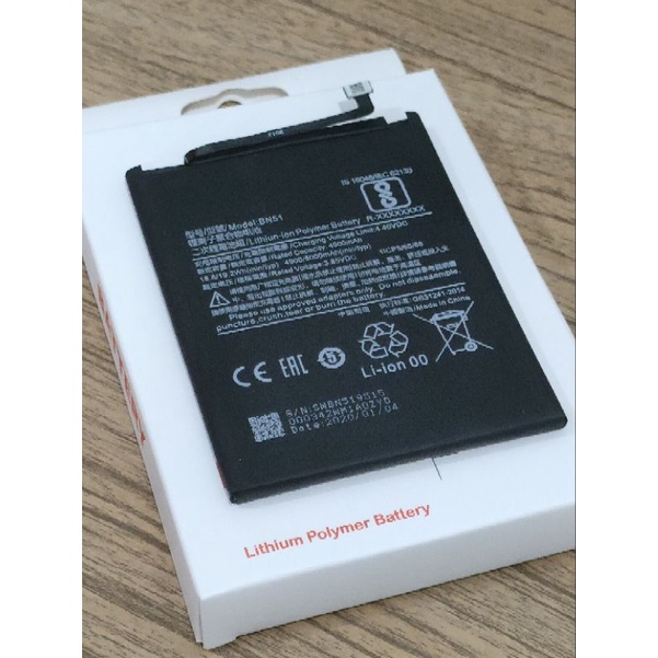 BATERAI BN51 COMPATIBLE FOR REDMI 8 / 8A / 8A PRO