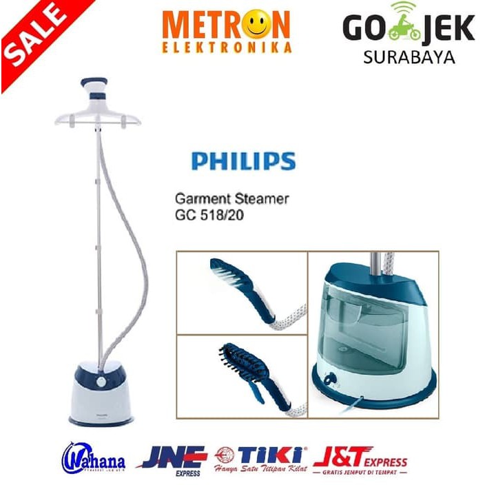 Dijual PHILIPS Garment Steamer GC518 / Setrika Uap Berdiri GC-518 GC 518 Diskon
