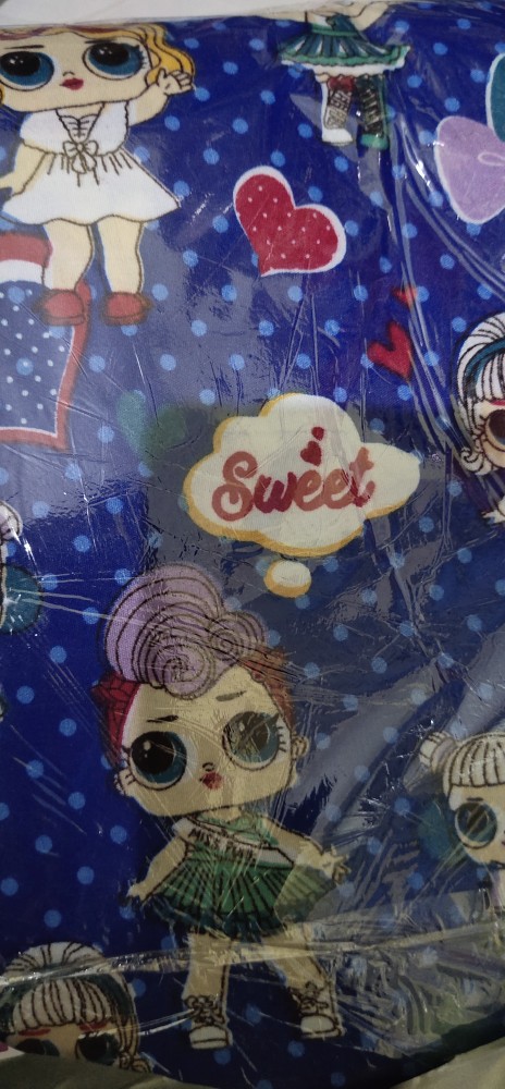 Sprei Homemade Lol Small Blue