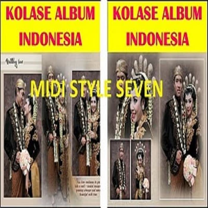 Download Template Album Kolase Wedding Indonesia Romantis Shopee Indonesia Yellowimages Mockups