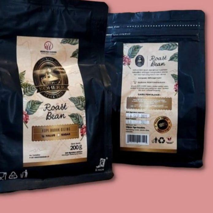 

Harga Terjangkau KOPI KOHERR Bubuk Kopi Bubuk KOHERR Robusta Siantar Medan Sumatera 200g 200 g 66D!!