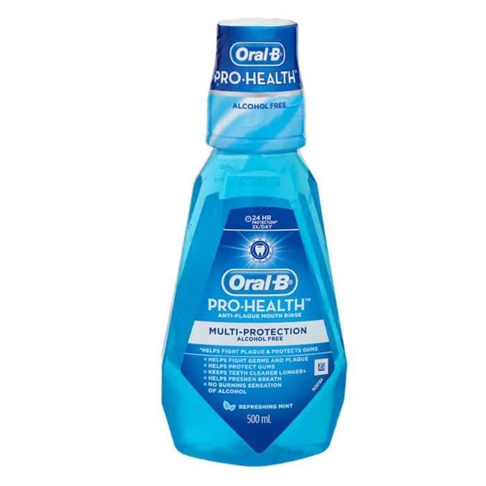 OBAT KUMUR ORAL B PRO HEALTH MOUTHWASH 500 ML NON ALKOHOL ORALB