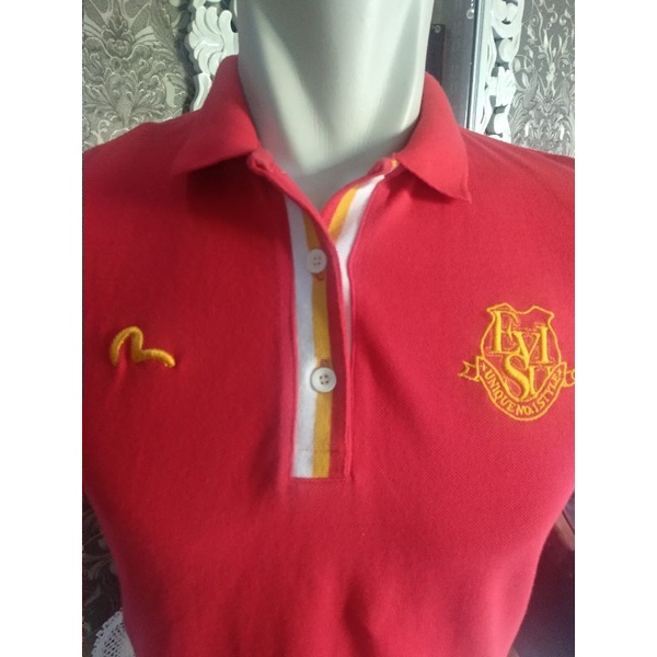 Kaos Polo Evisu OriginaL Second Preloved murah