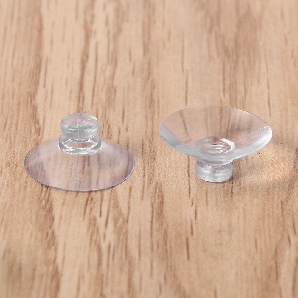 SUYO 2cm 30PCS Suction Cup Transparan Kepala Jamur Home &amp; Living Suckers Cup