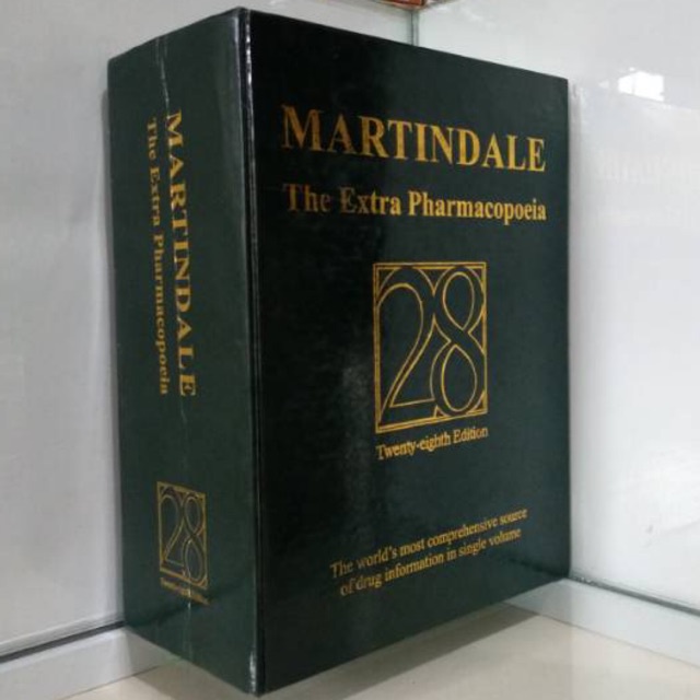 BUKU LANGKA 1982 MARTINDALE The Extra Pharmacopoeia 28 Twenti-eighth Edition