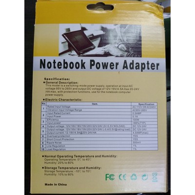 adaptor universal laptop