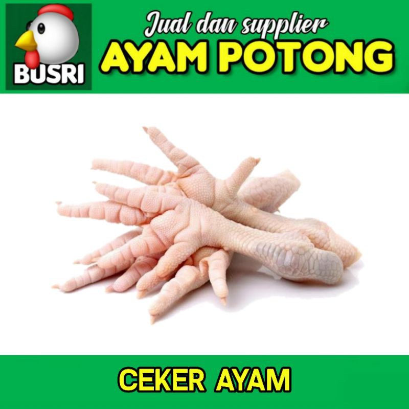 

Ceker ayam gurih dan segar