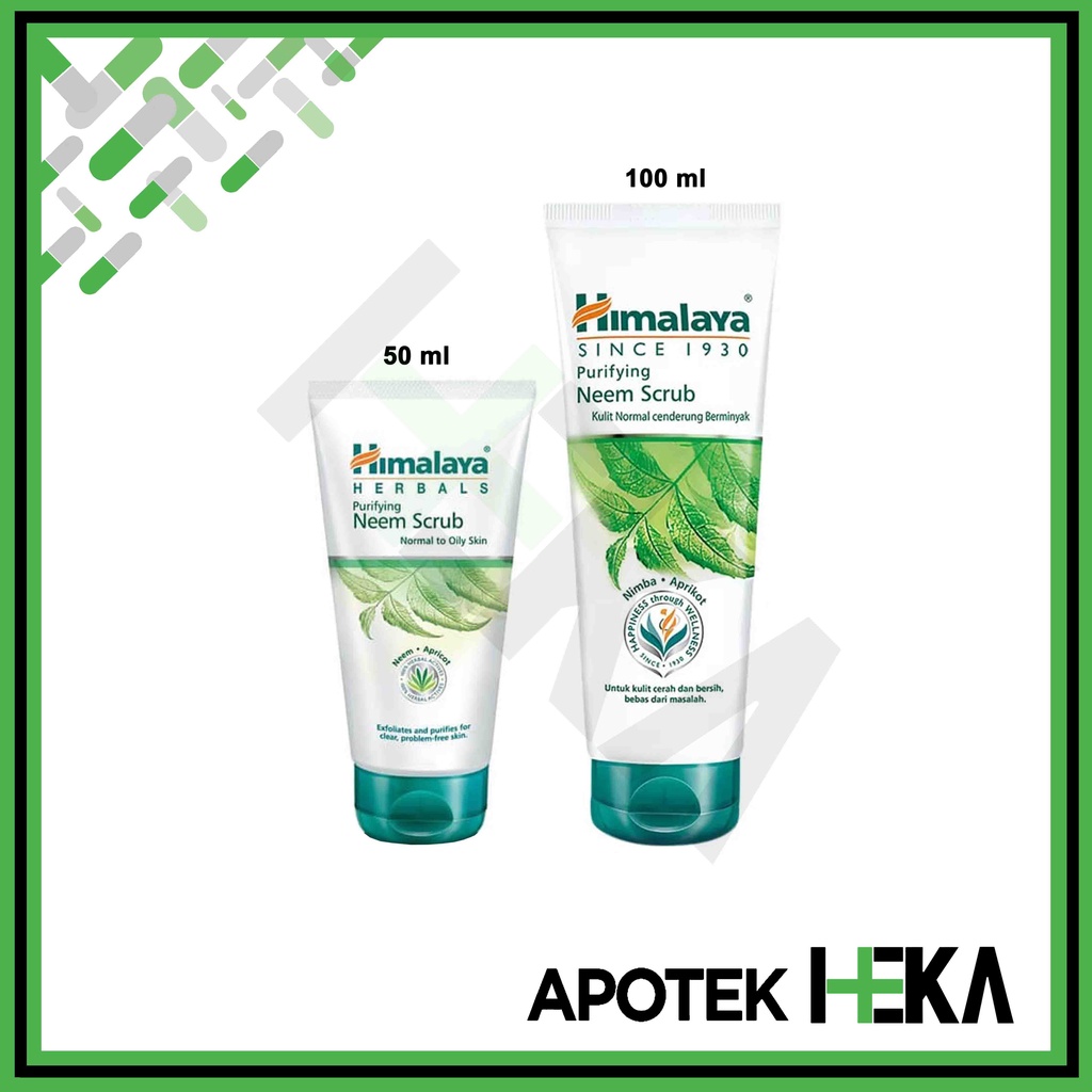 Himalaya Purifying Neem Scrub - Scrub Wajah Berminyak (SEMARANG)