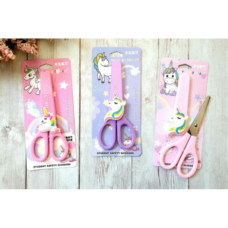 GUNTING BTS BT 21 atau UNICORN/SCISSORS/gunting fancy anak-1