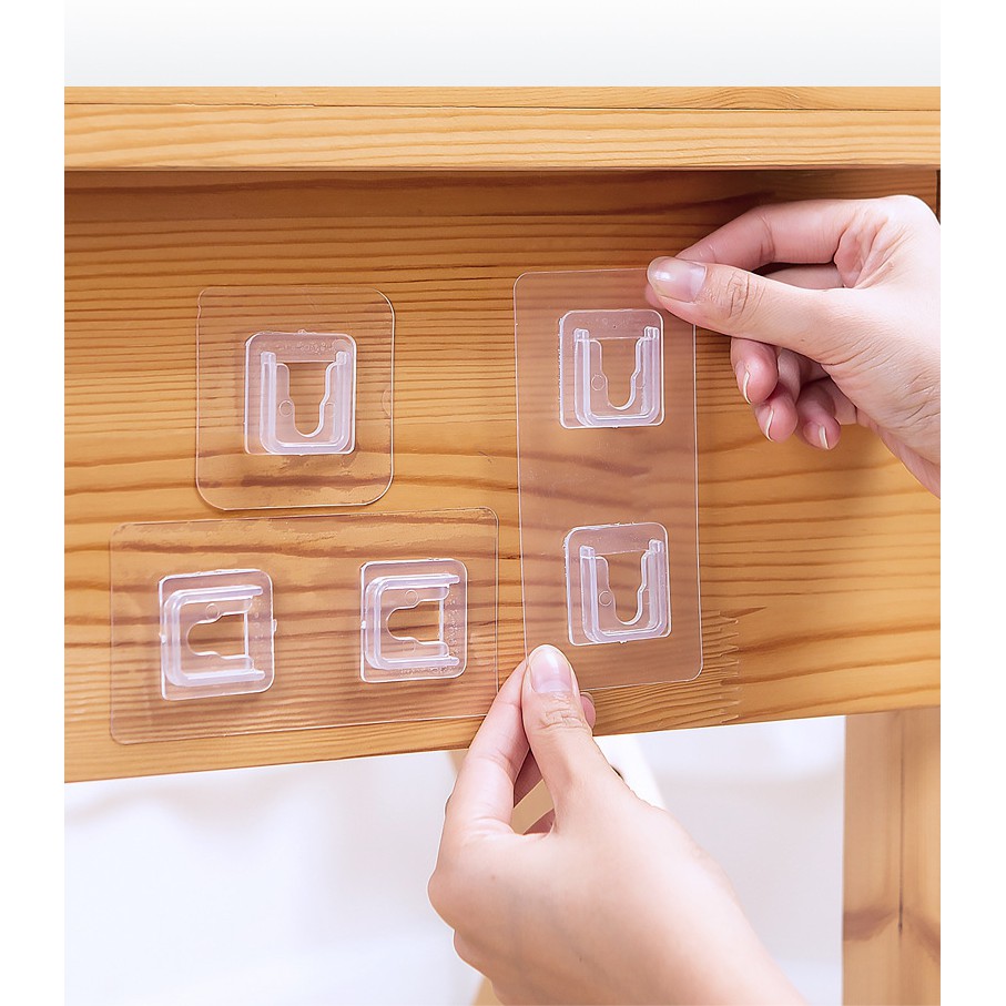 ORIGINAL Multifungsi Gantungan Socket Premium Plaza (10 Pasang)