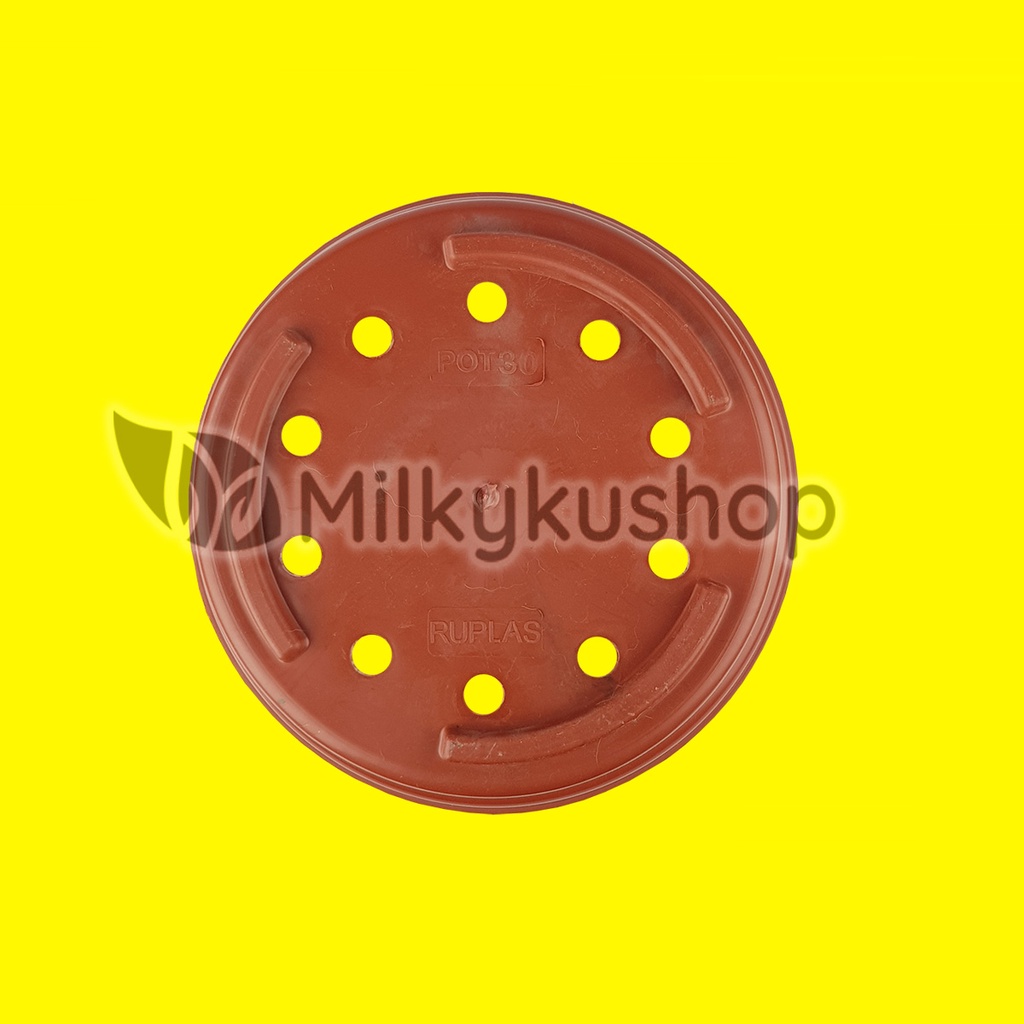 POT JM RUPLAS 30 BIBIT WARNA 30 CM - PAKET 6 PCS - POT BUNGA TANAMAN