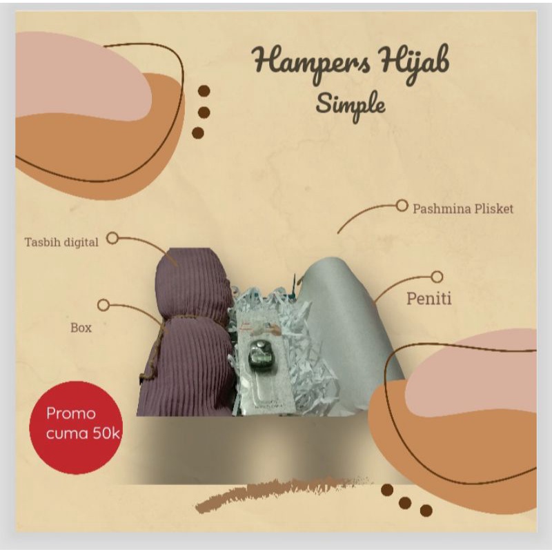 

Hampers hijab simple