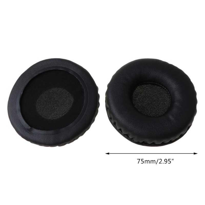 1 Pasang Earpads Pengganti Bahan Kulit Untuk Headphone Akg K518 K518Dj K518Le K81 Nc6