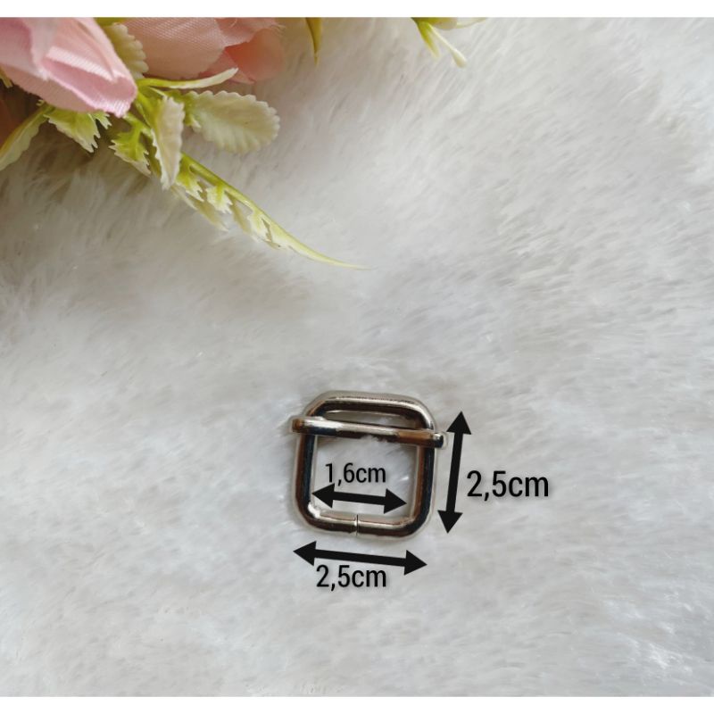 Ring jalan/ ring geser ukuran 1,6cm ( 12pcs)