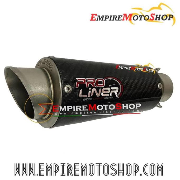Knalpot Proliner TR1 Ninja 250 Fi Carbon Short Fullsystem