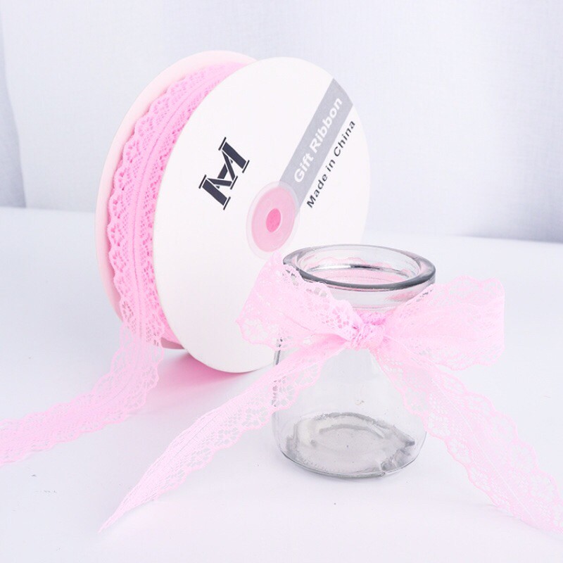 PITA RENDA LEBAR 3 CM PANJANG 1M ROLL RIBBON PITA BUNGA / FLOWER WRAP RIBBON / PEMBUNGKUS BUNGA