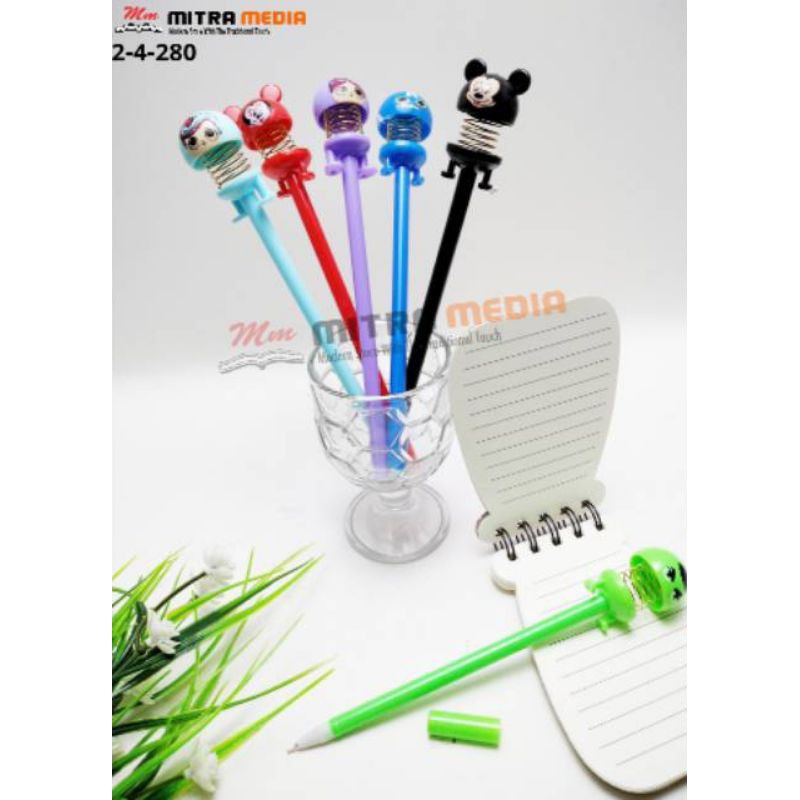 

PEN / BULPEN GEL KEPALA KARAKTER ANAK