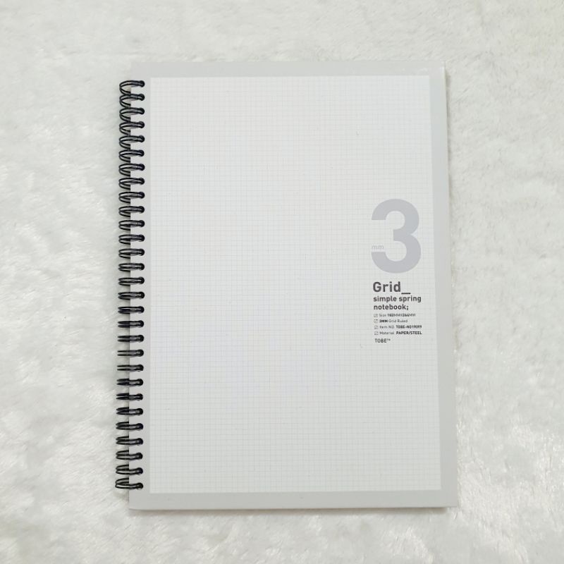 Grid Notebook 3mm B5