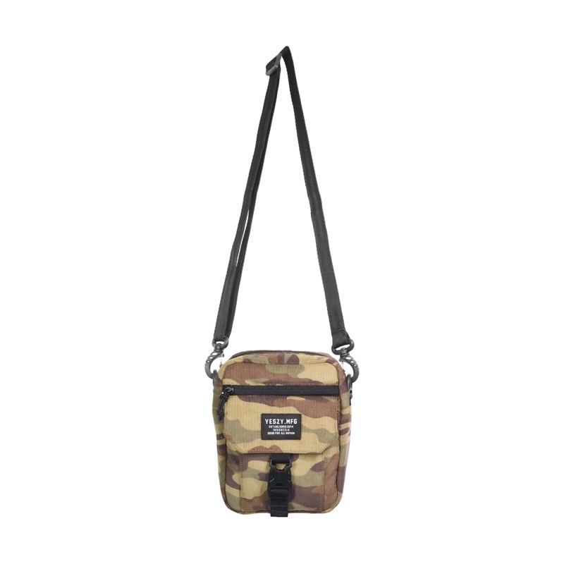 YESZY.MFG Shoulder Bag Buckle Corduroy Camo