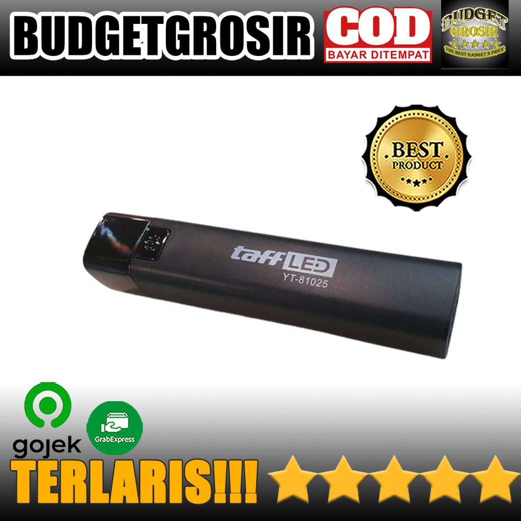 Senter LED Mini Flashlight Bright USB Rechargerable 5W - TaffLED