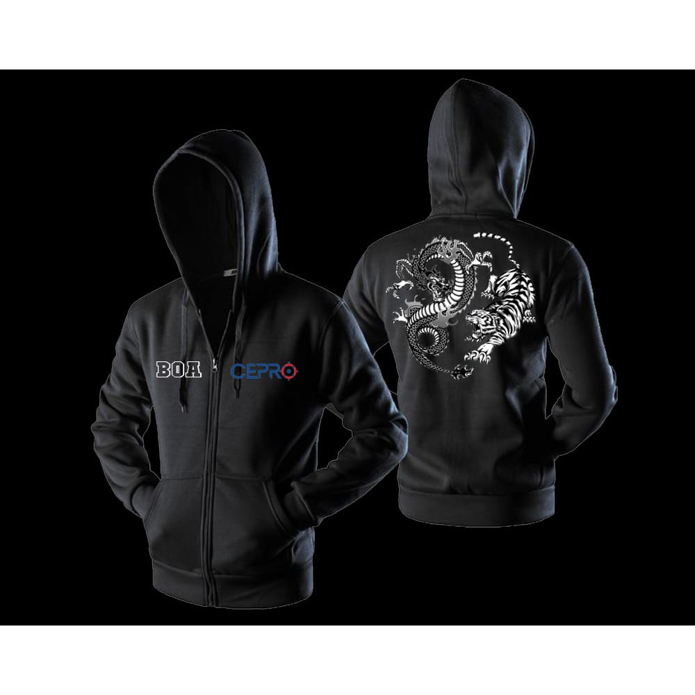 Jaket Zipper Hoodie custom