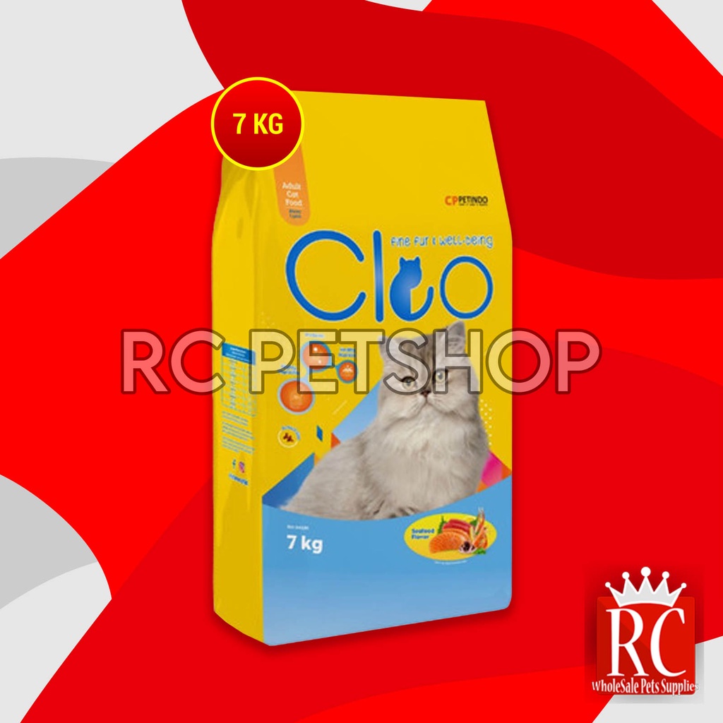 Makanan Kucing dewasa CLEO Seafood 7kg cat food Adult Dry