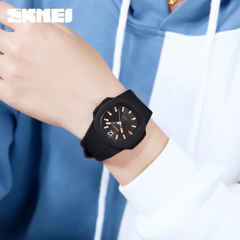 SKMEI 1717 Jam Tangan Pria Wanita Analog Tali Silicone WATCHKITE WKOS