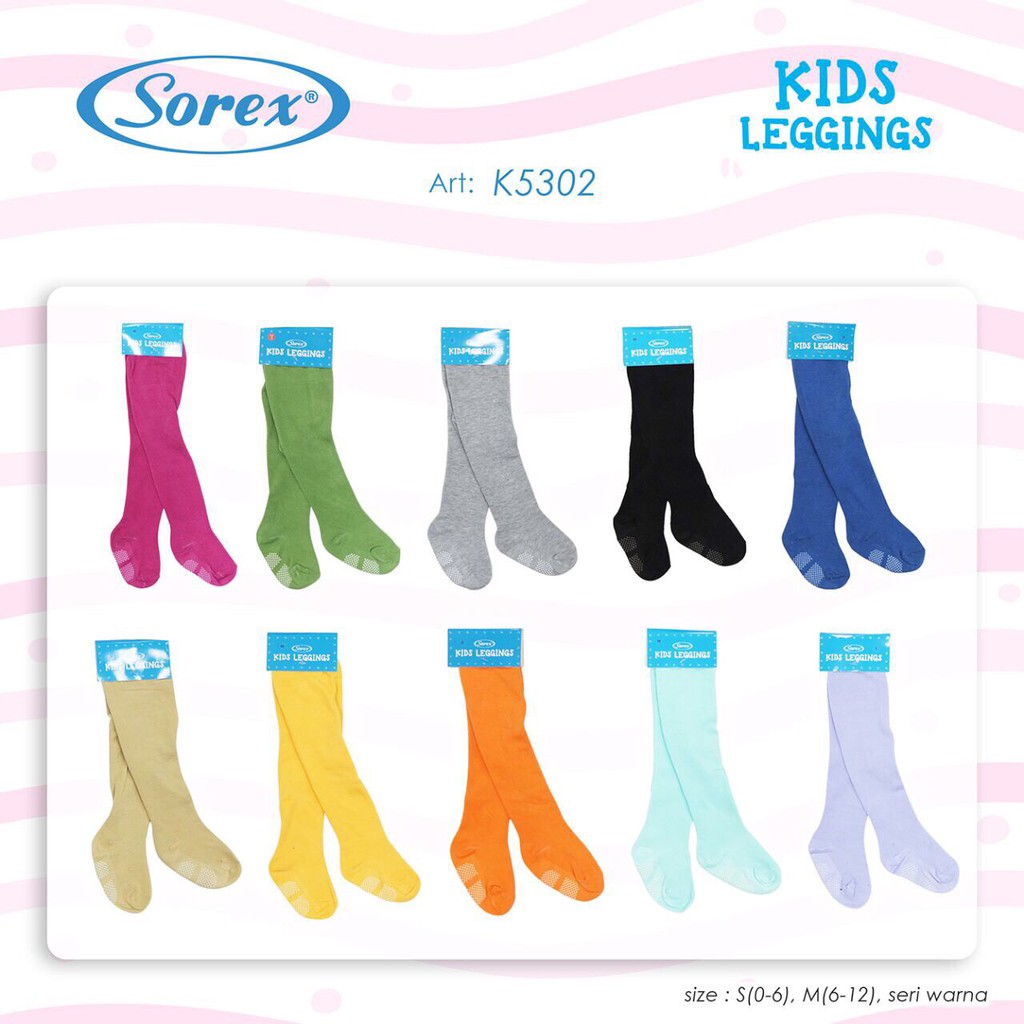 LEGGING ANAK POLOS 5302 SOREX KIDS