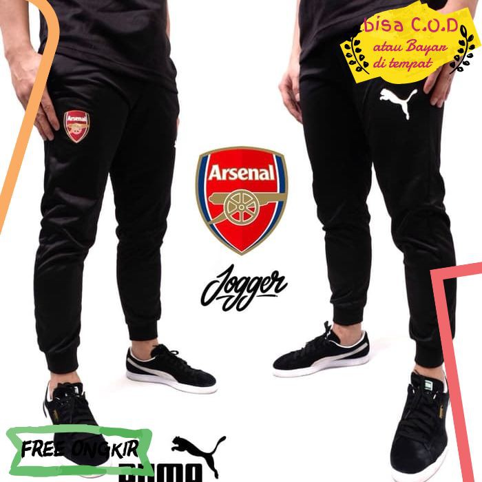 [COD]760 CELANA KAOS OLAHRAGA ARSENAL TRAINING / JOGGER PANTS ARSENAL GRADE ORI MURAH ORI