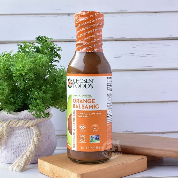 

Ready Chosen Foods Orange Balsamic Dressing and Marinade 355 ML