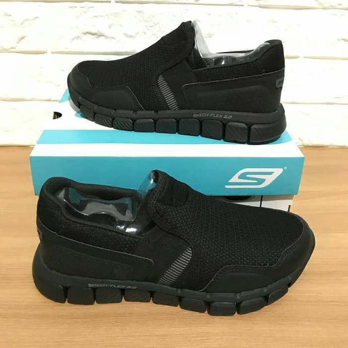 Sepatu Sketcher Skechers WentLand - Hitam, 40