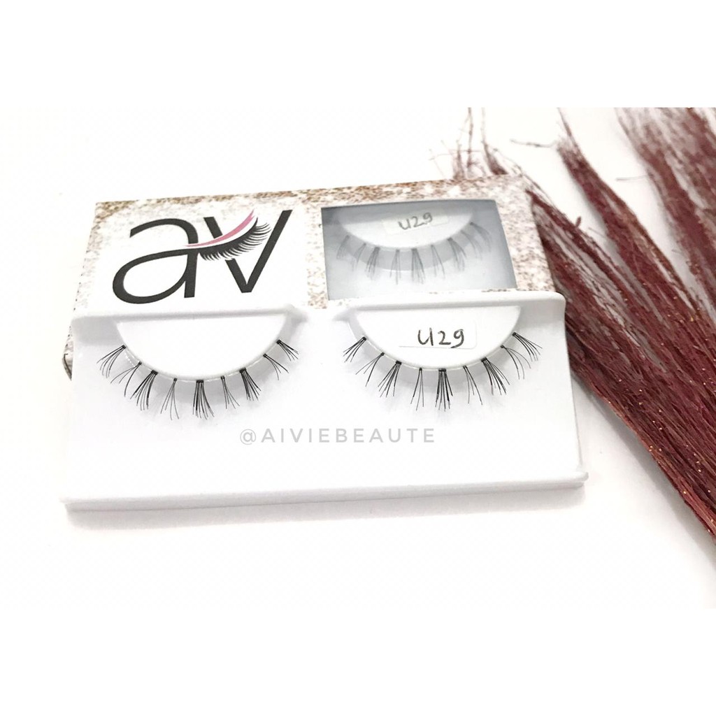 Bulu Mata Bawah code U29 Lower Lashes Natural AivieLashes