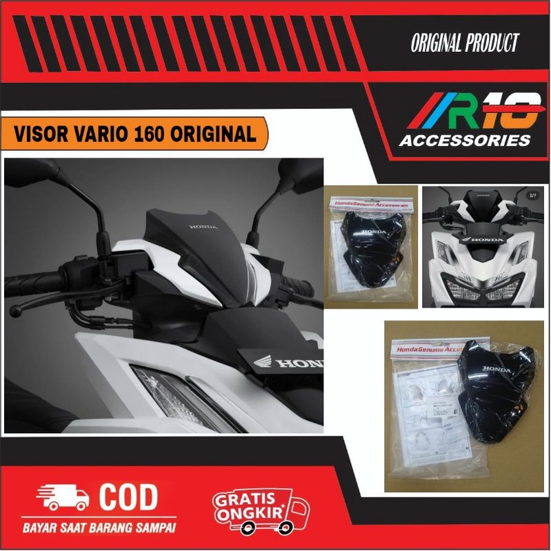 VISOR NEW VARIO 160 ORIGINAL AHM - VISOR VARIO 160 ABS - WINDHSIELD - NEW VARIO