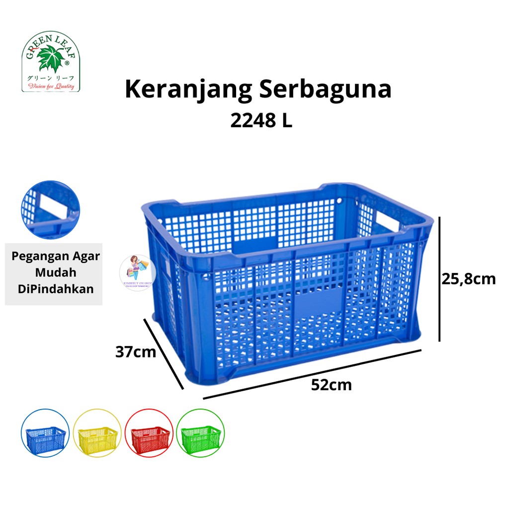 Green Leaf Container / Keranjang Industri 2248 L