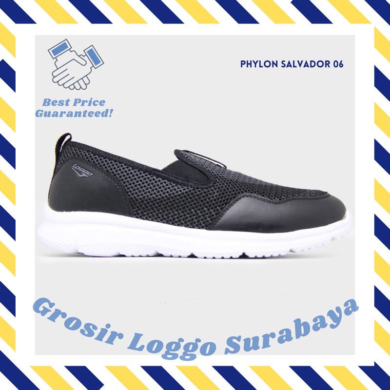 Sepatu Pria Loggo Phylon Salvador 06 Abu Tua