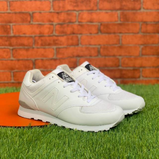 new balance full white
