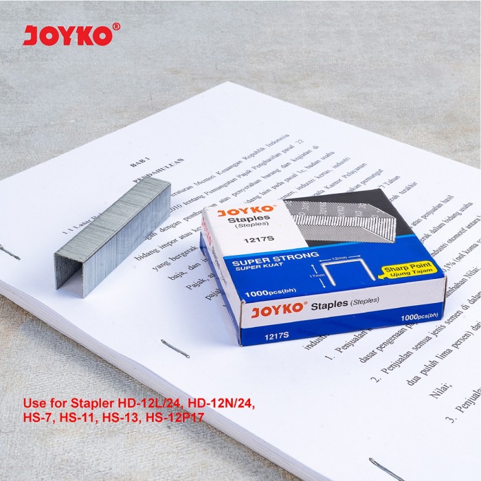 Heavy Duty Staples refill Isi Stapler staples Joyko 1217S 1217 2317