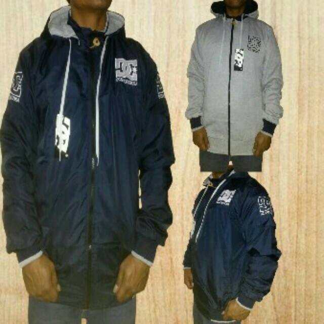 jaket bolak balik dc